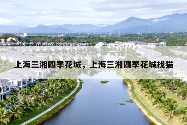 上海三湘四季花城，上海三湘四季花城找猫